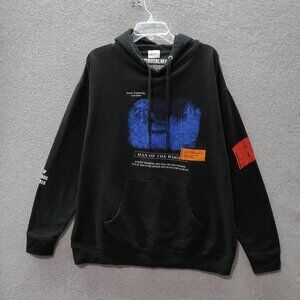 Justin Timberlake Men Sweater XL‎ Black Hoodie Man Of The Woods Tour 2018